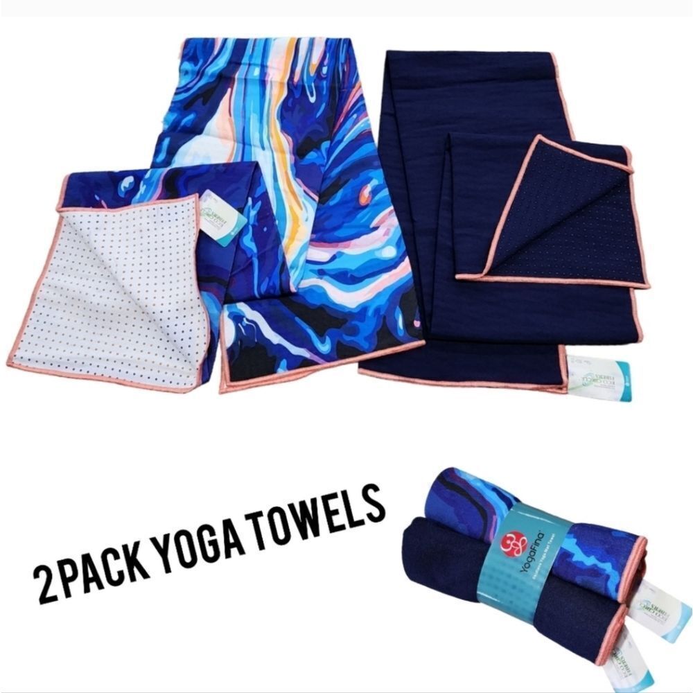 YOGAFINA YOGA TOWELS 2PK
